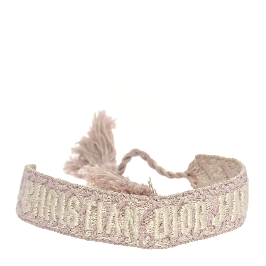 Christian Dior Woven Cotton J'Adior Friendship Bracelet Se Pink Image 5
