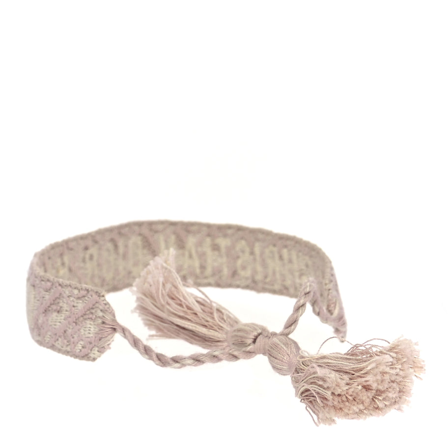 Christian Dior Woven Cotton J'Adior Friendship Bracelet Se Pink Image 6