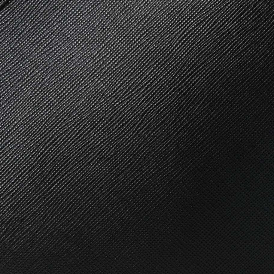 Prada Saffiano Pouch Wristlet Black Image 7