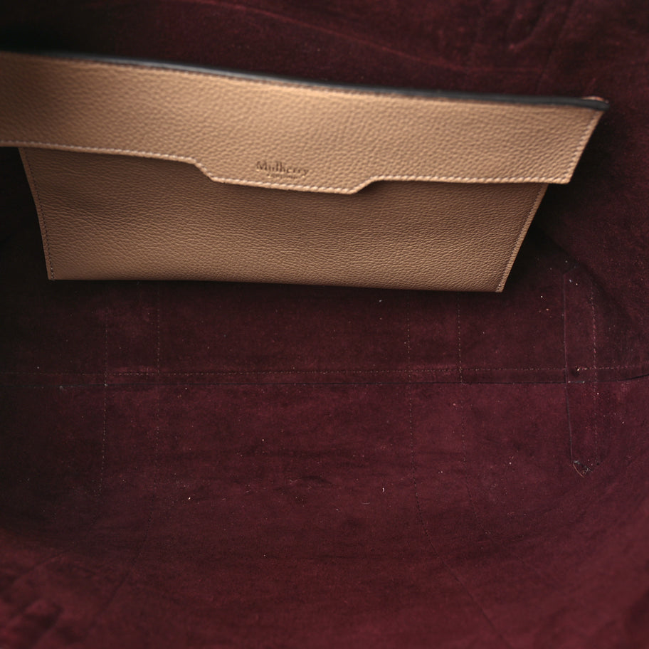 Mulberry Small Classic Grain Bayswater Tote Rosewater Image 4