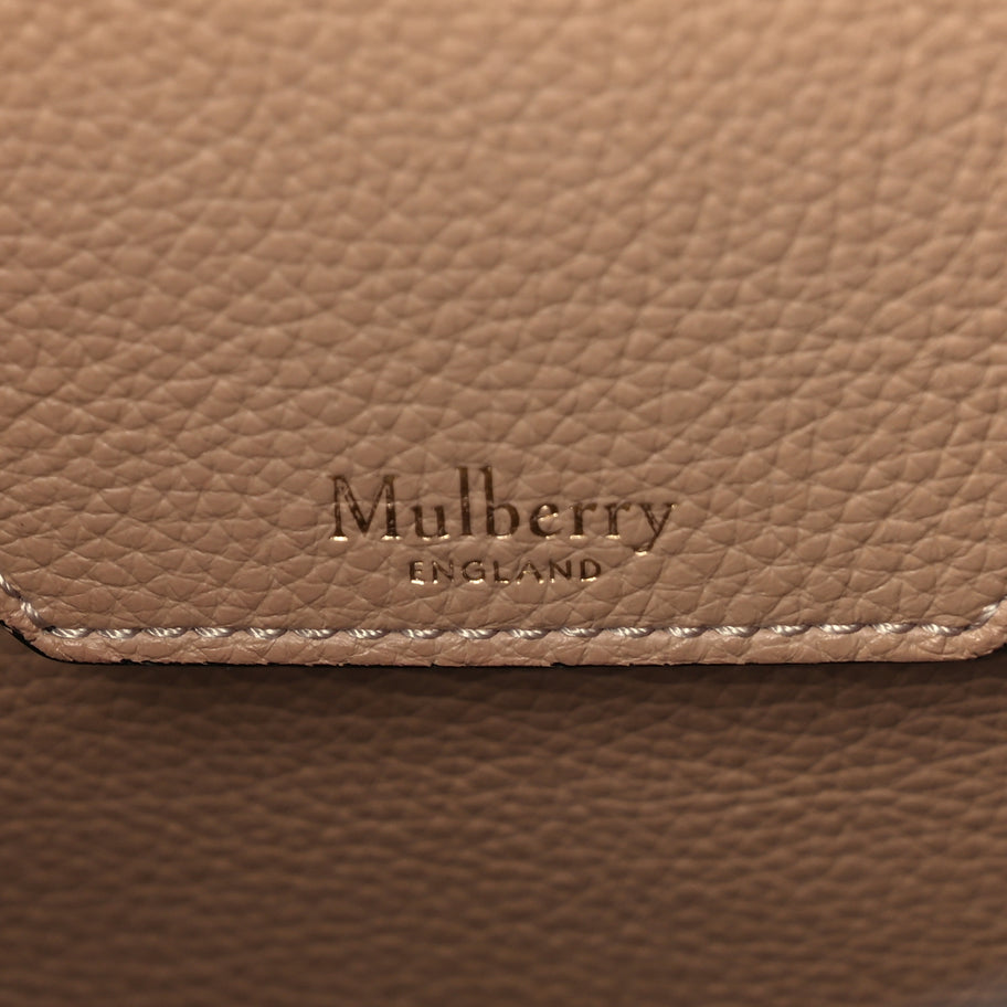 Mulberry Small Classic Grain Bayswater Tote Rosewater Image 5