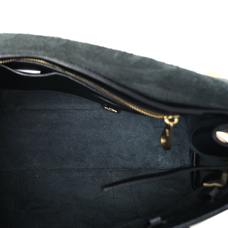 Mulberry Small Classic Grain Bayswater  Black Image 4