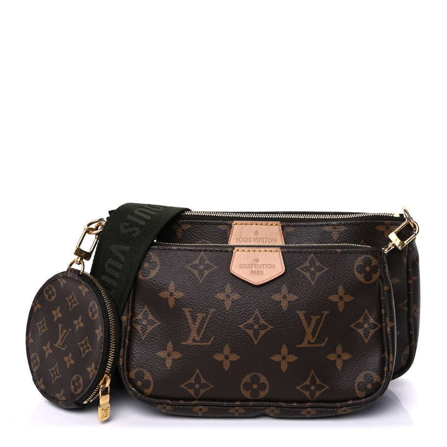 Louis Vuitton Monogram Multi Pochette Accessories Kaki Image 2