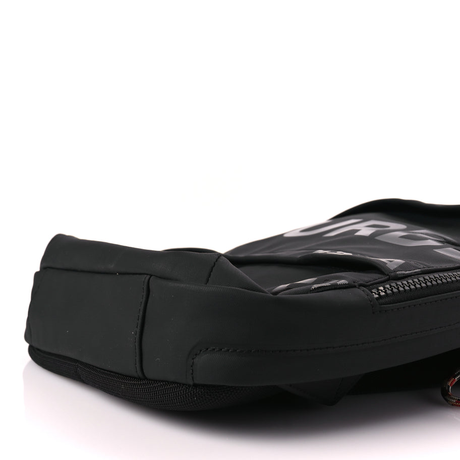 Burberry Coated Canvas Horseferry Blaze Crossbody Bag Black Image 8