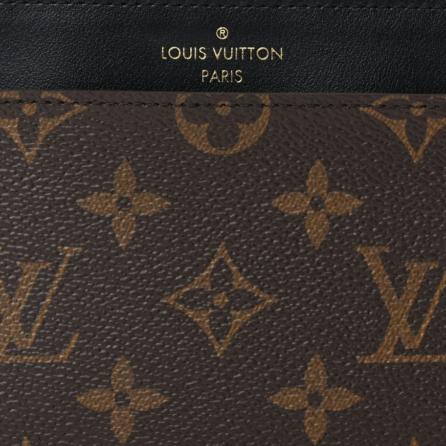 Louis Vuitton Monogram Slim Purse  Black Image 6