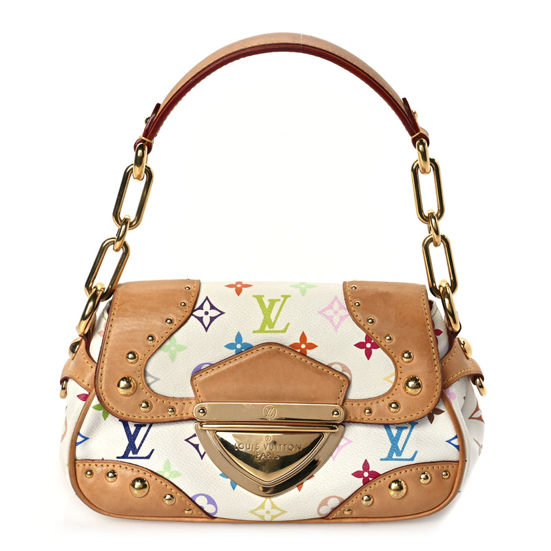  Louis Vuitton Monogram Multicolor Marilyn White