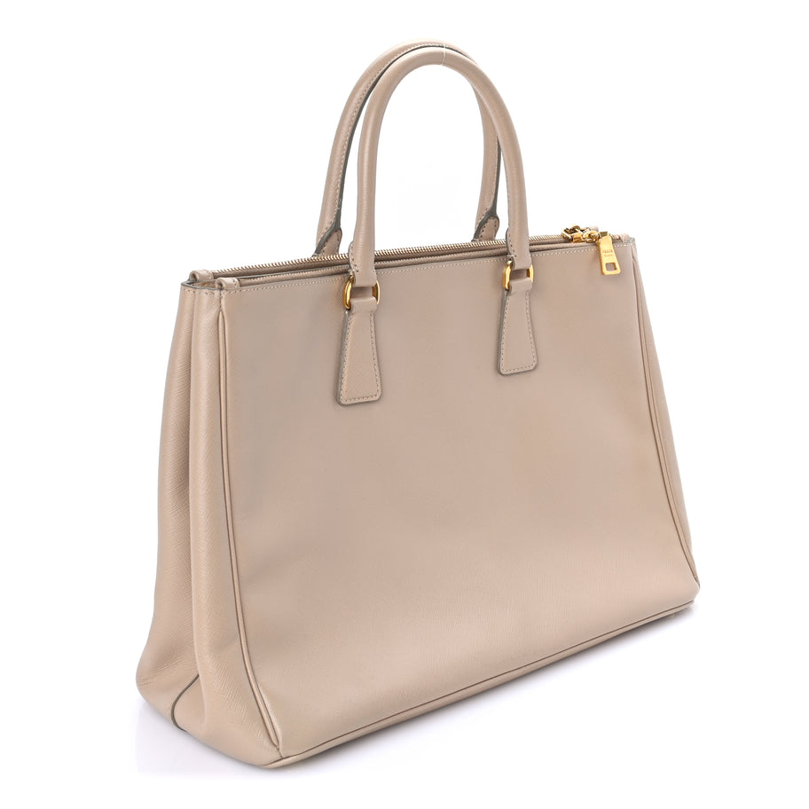 Prada Saffiano Large Galleria Double Zip Tote  Cammeo Image 2