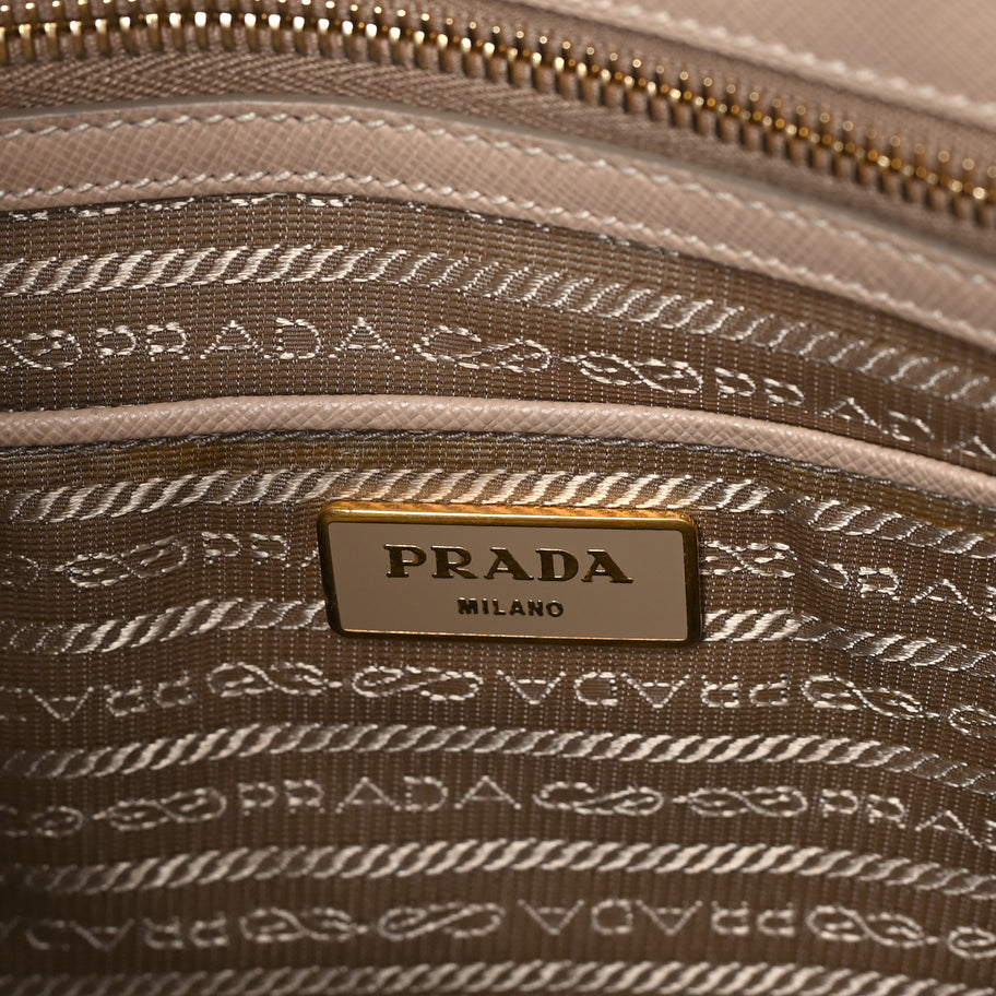 Prada Saffiano Large Galleria Double Zip Tote  Cammeo Image 5