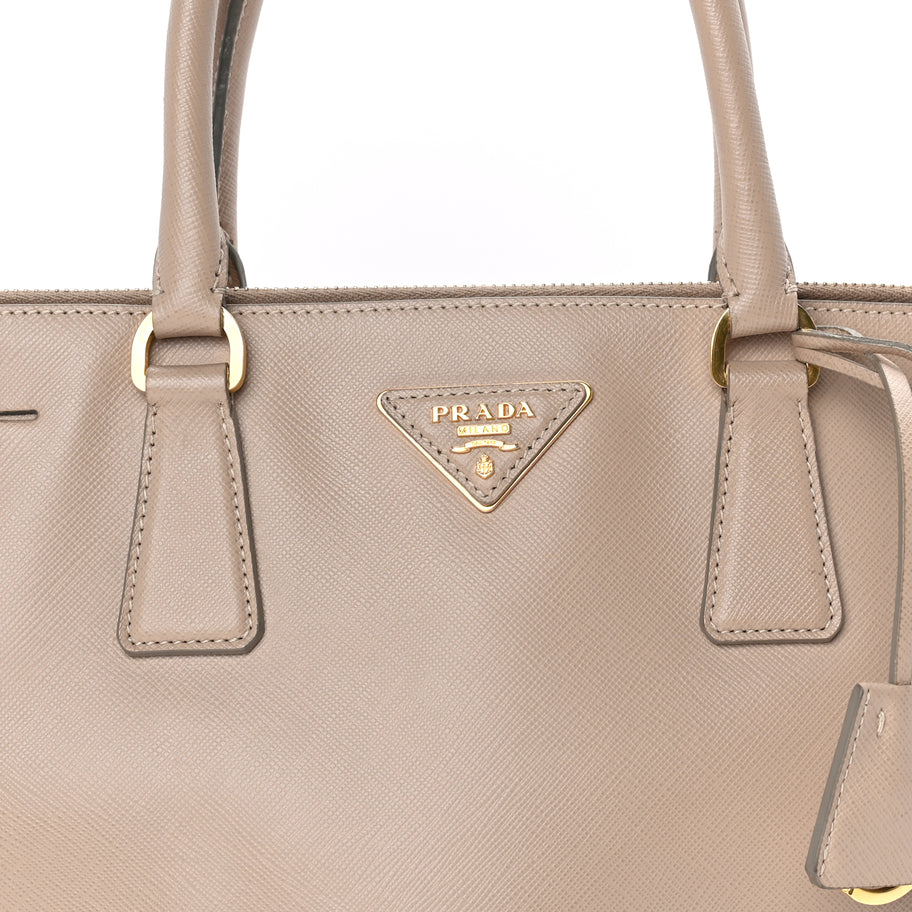 Prada Saffiano Large Galleria Double Zip Tote  Cammeo Image 6