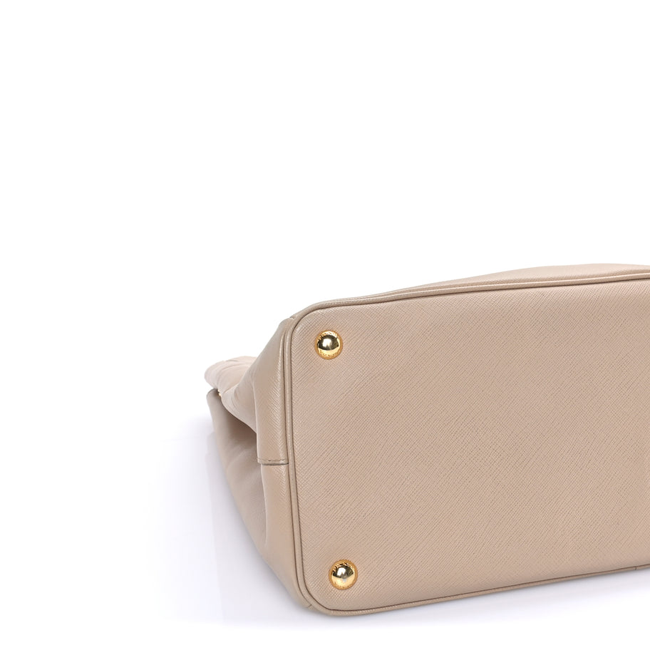 Prada Saffiano Large Galleria Double Zip Tote  Cammeo Image 7