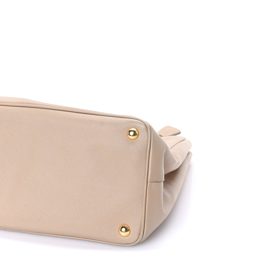 Prada Saffiano Large Galleria Double Zip Tote  Cammeo Image 8