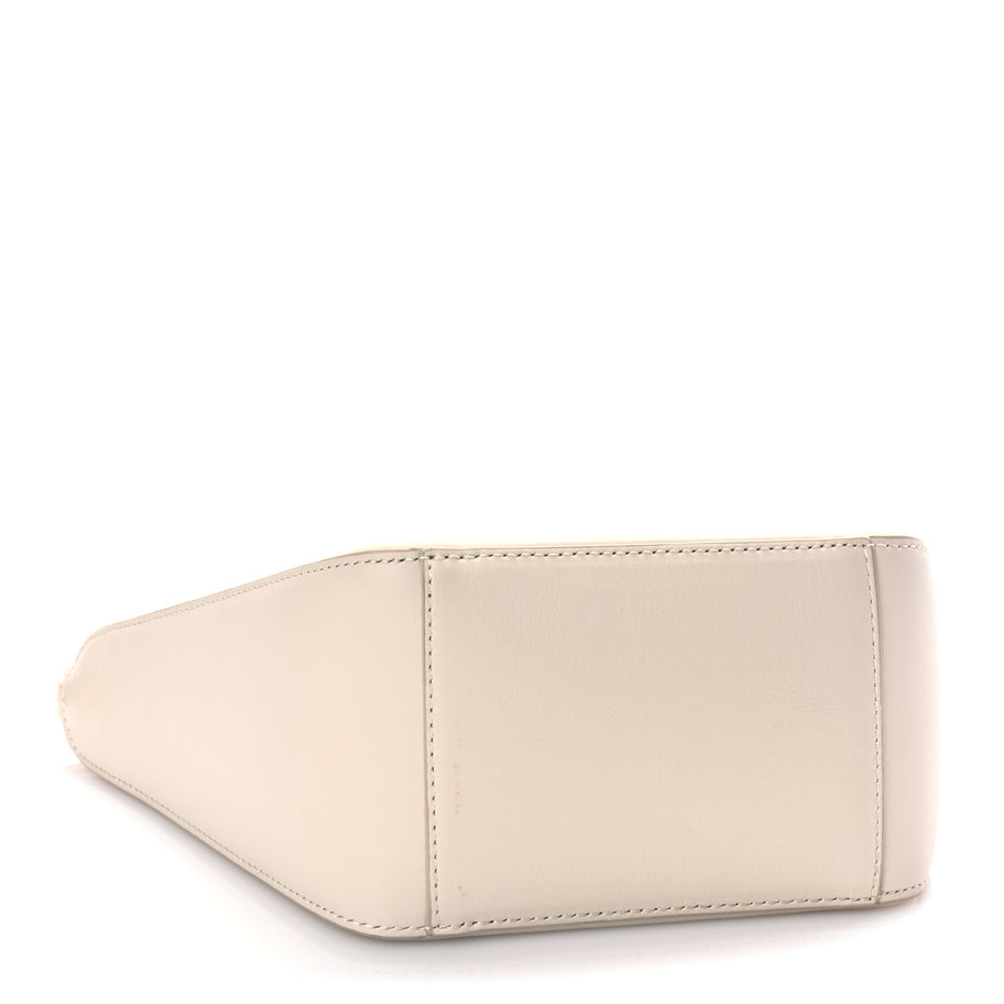 Loewe Calfskin Mini Hammock Hobo Soft White Image 3