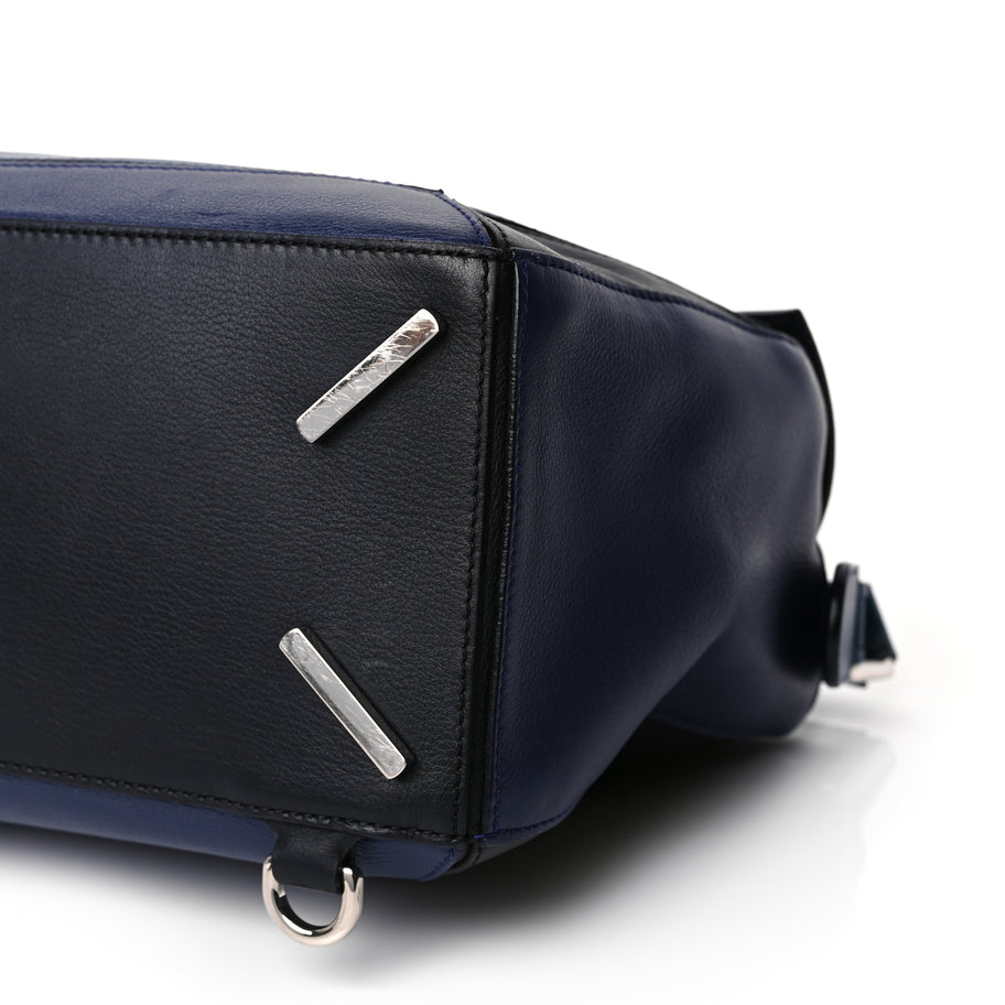 Loewe Calfskin Colorblock Medium Puzzle Bag Blue Image 8