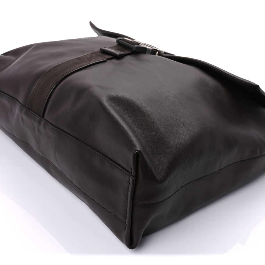 Fendi Nappa Maxi Mamma Baguette Brown Brown Image 8