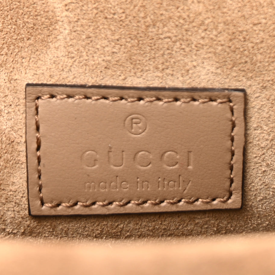 Gucci Supreme Monogram Mini Dionysus Top Handle Bag  Taupe Image 5