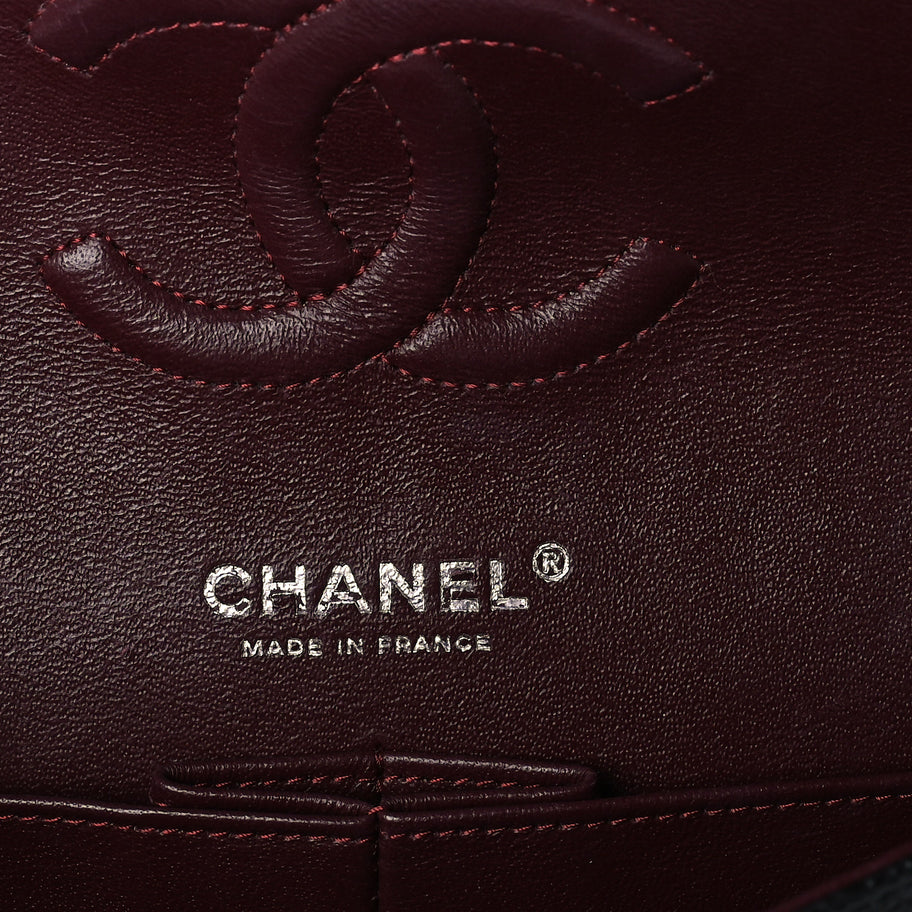 Chanel Caviar Quilted Medium Double Flap Black Image 5