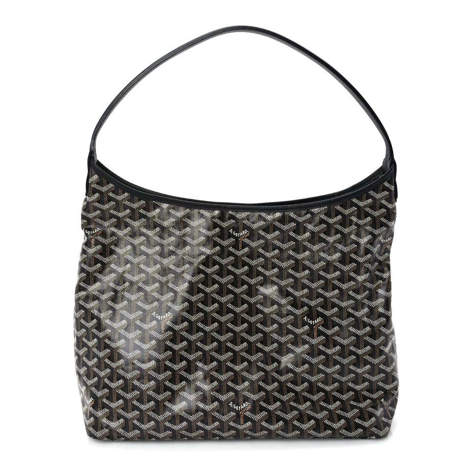 Goyard Goyardine Boheme Hobo  Black Image 1