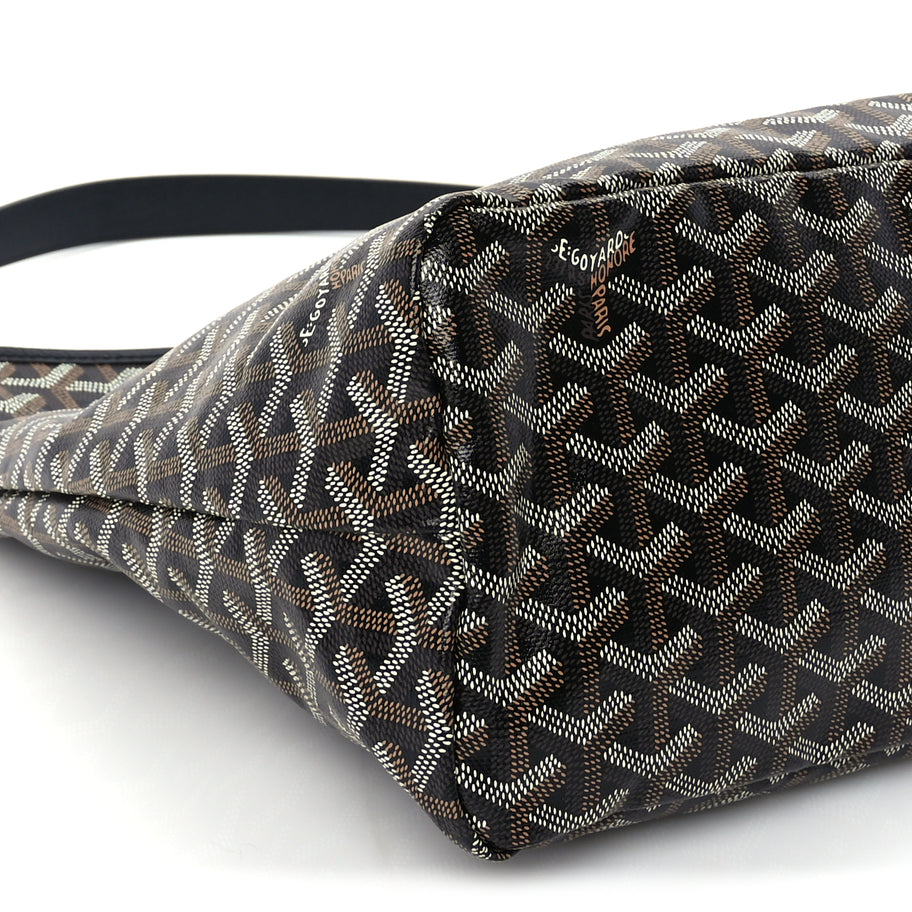 Goyard Goyardine Boheme Hobo  Black Image 8