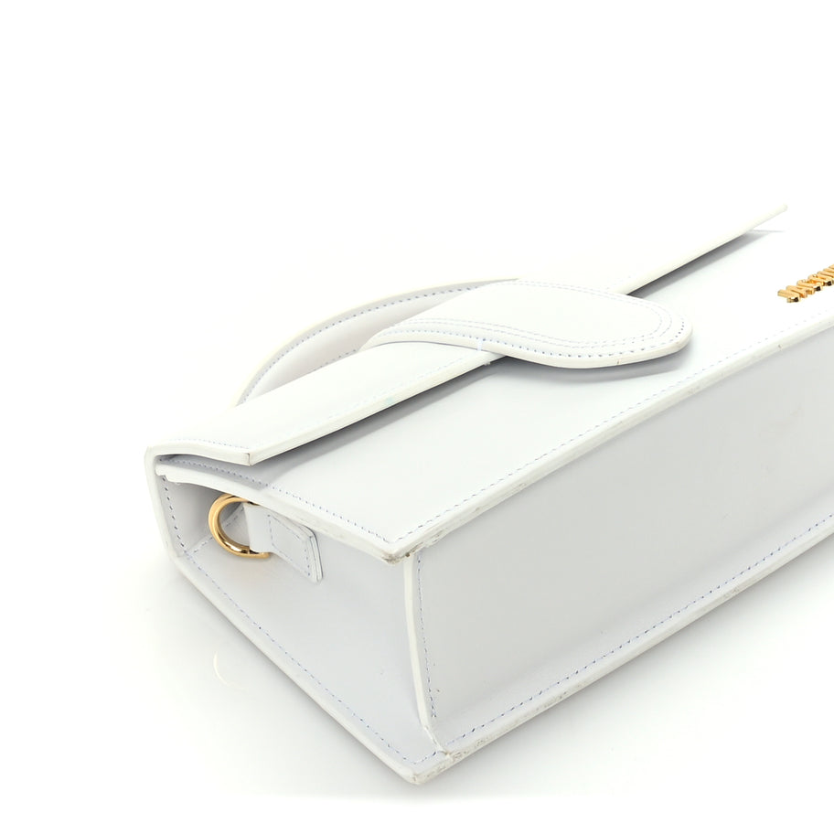 Jacquemus Smooth Calfskin Le Grand Bambino White Image 7
