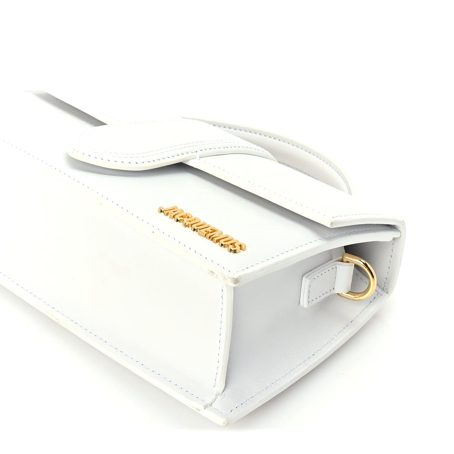Jacquemus Smooth Calfskin Le Grand Bambino White Image 8