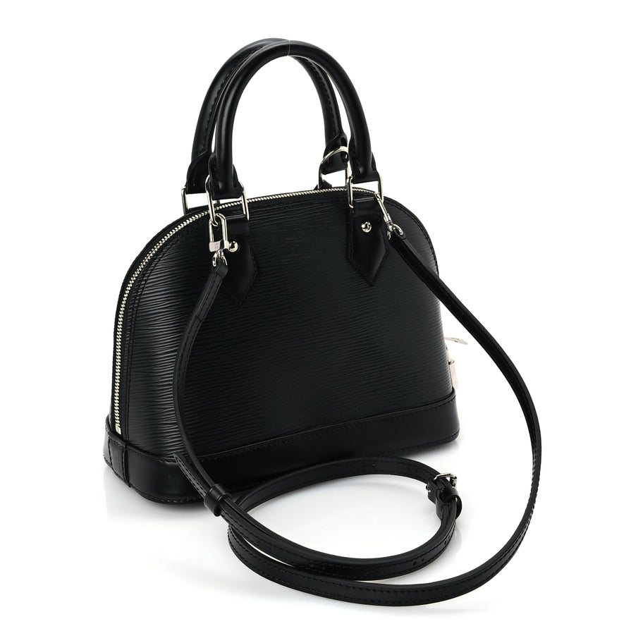 Louis Vuitton Epi Alma BB  Black Image 2