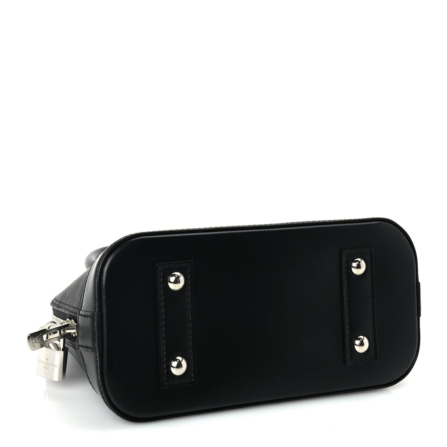 Louis Vuitton Epi Alma BB  Black Image 3