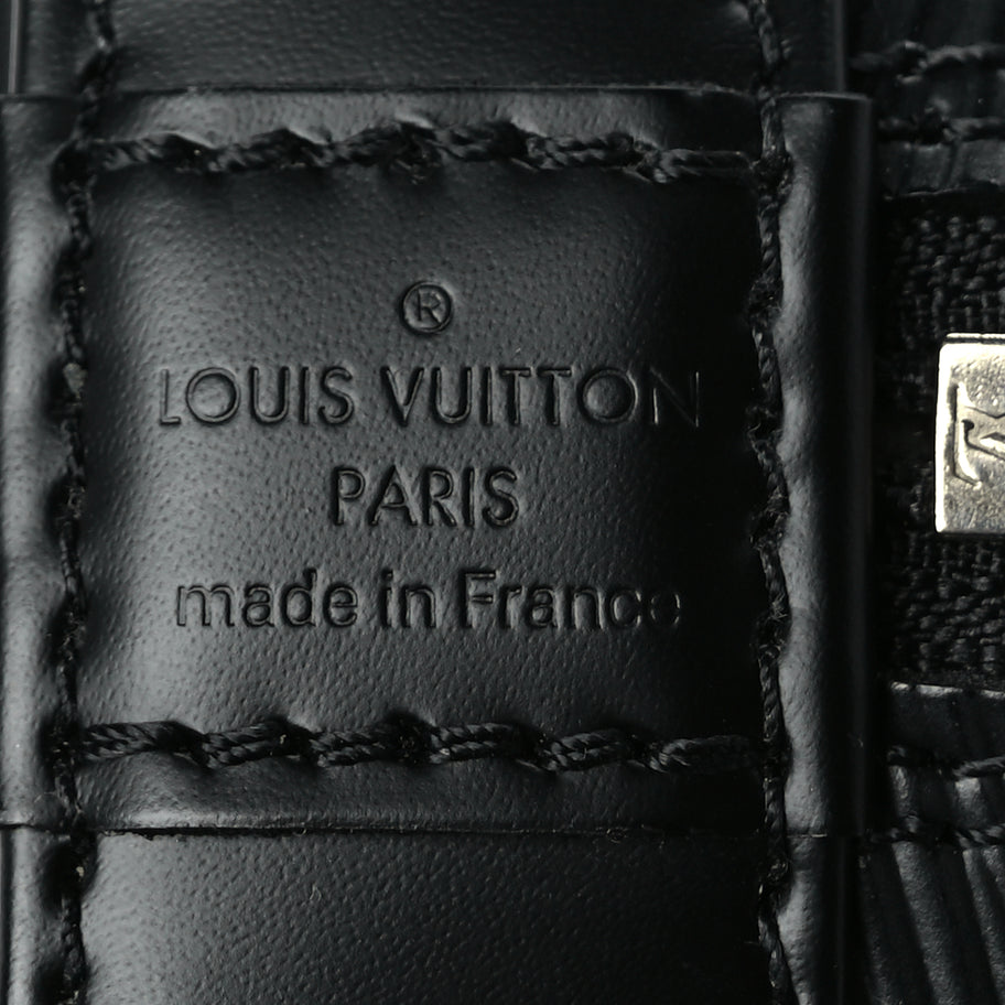 Louis Vuitton Epi Alma BB  Black Image 5
