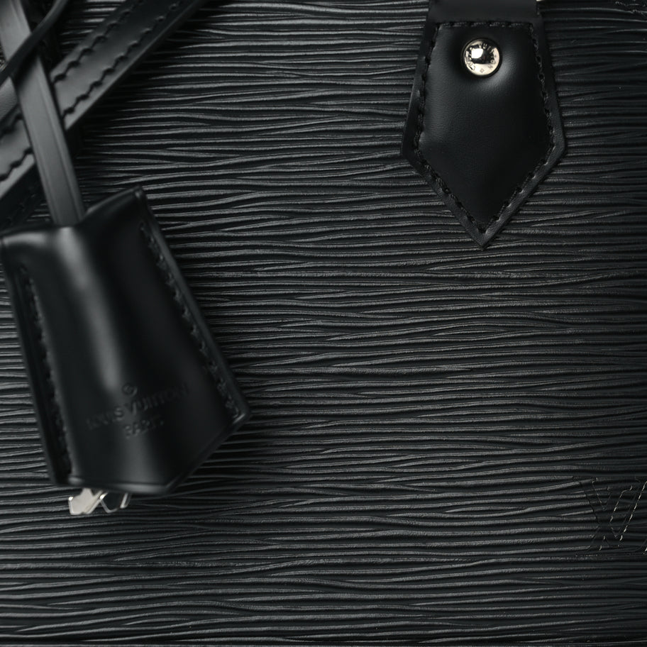 Louis Vuitton Epi Alma BB  Black Image 6