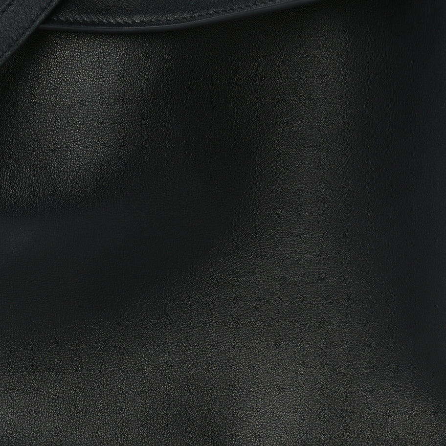 Balenciaga Natural Smooth Calfskin Medium Rodeo Top Handle Handbag Black Image 6