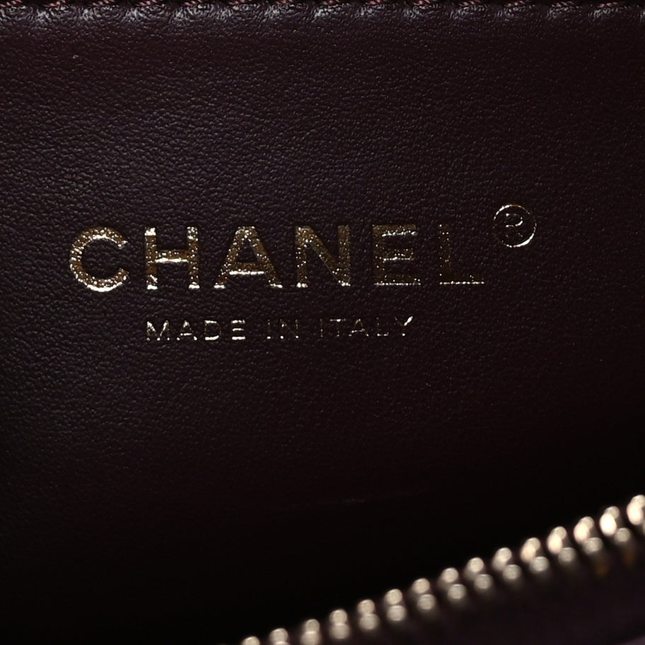 Chanel Calfskin Quilted Small Logo Coco Handle Flap Black Image 5