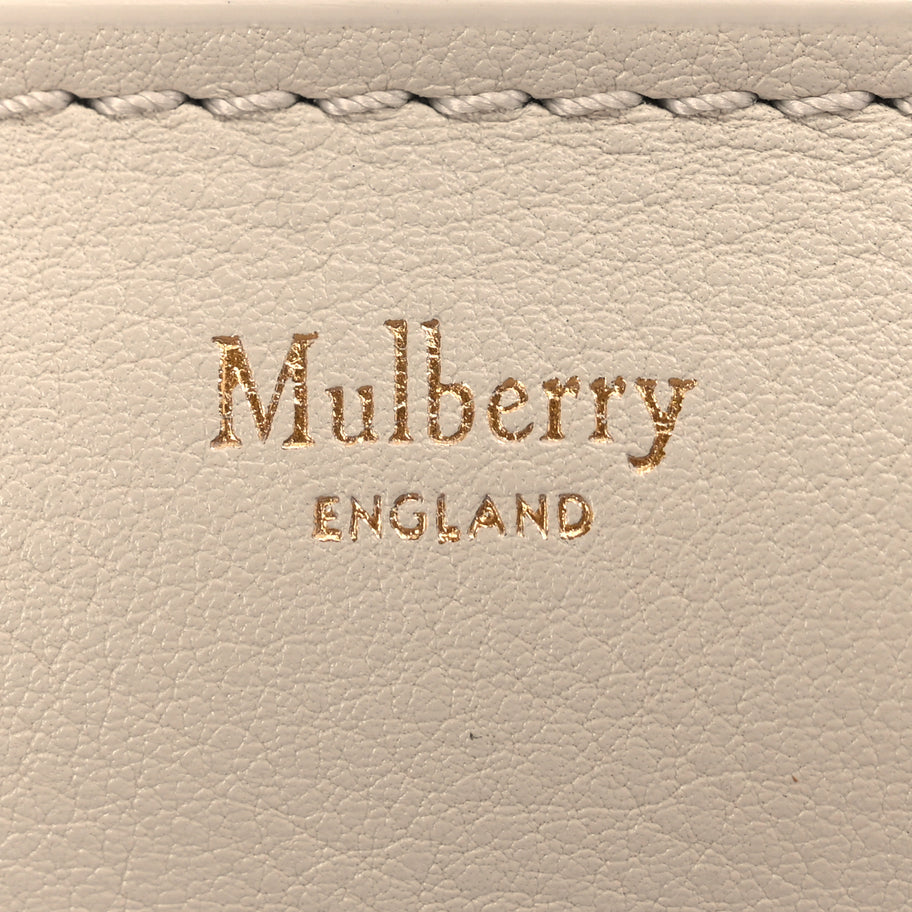 Mulberry Silky Calf Amberley Convertible Clutch Chalk Image 5
