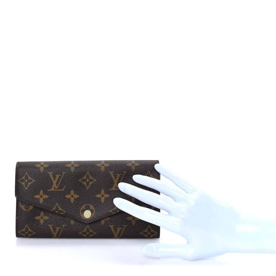 Louis Vuitton Monogram Sarah Wallet NM Brown Image 2