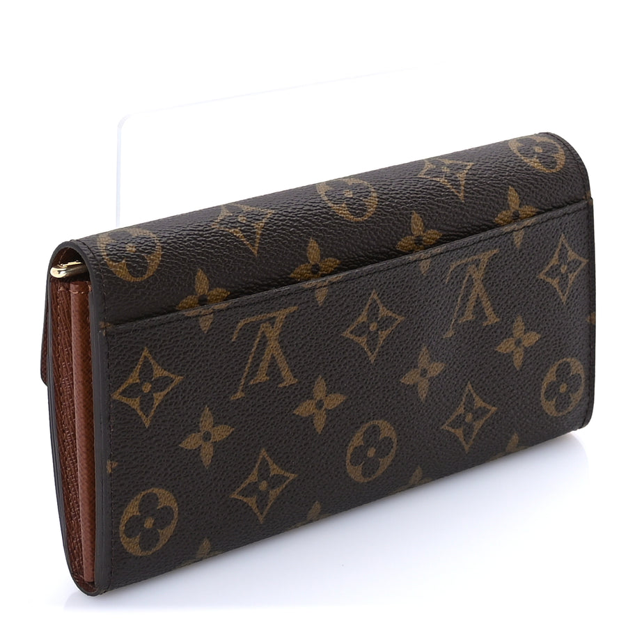 Louis Vuitton Monogram Sarah Wallet NM Brown Image 4