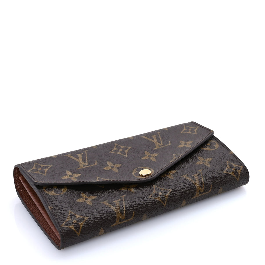 Louis Vuitton Monogram Sarah Wallet NM Brown Image 5