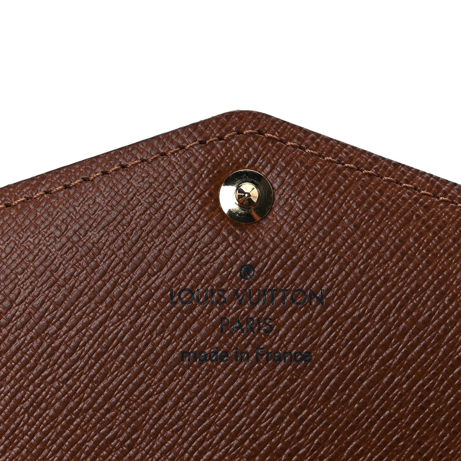 Louis Vuitton Monogram Sarah Wallet NM Brown Image 6