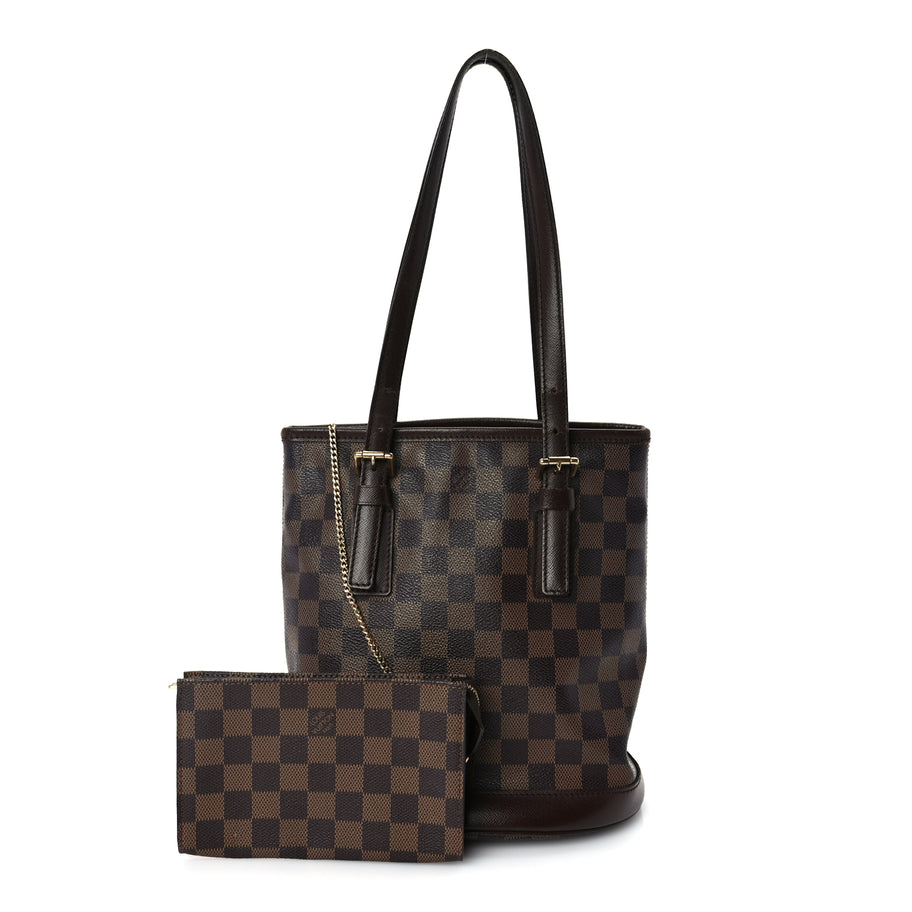 Louis Vuitton Damier Ebene Marais Bucket 23 Image 2