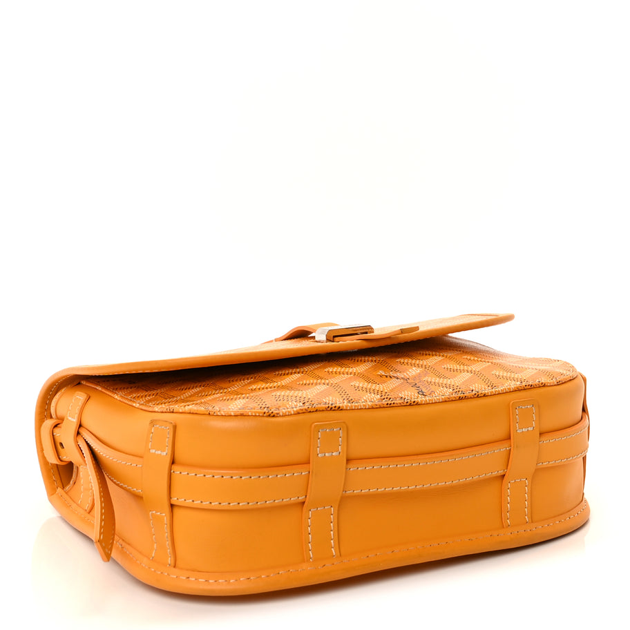 Goyard Goyardine Belvedere II PM Messenger Bag  Yellow Image 3