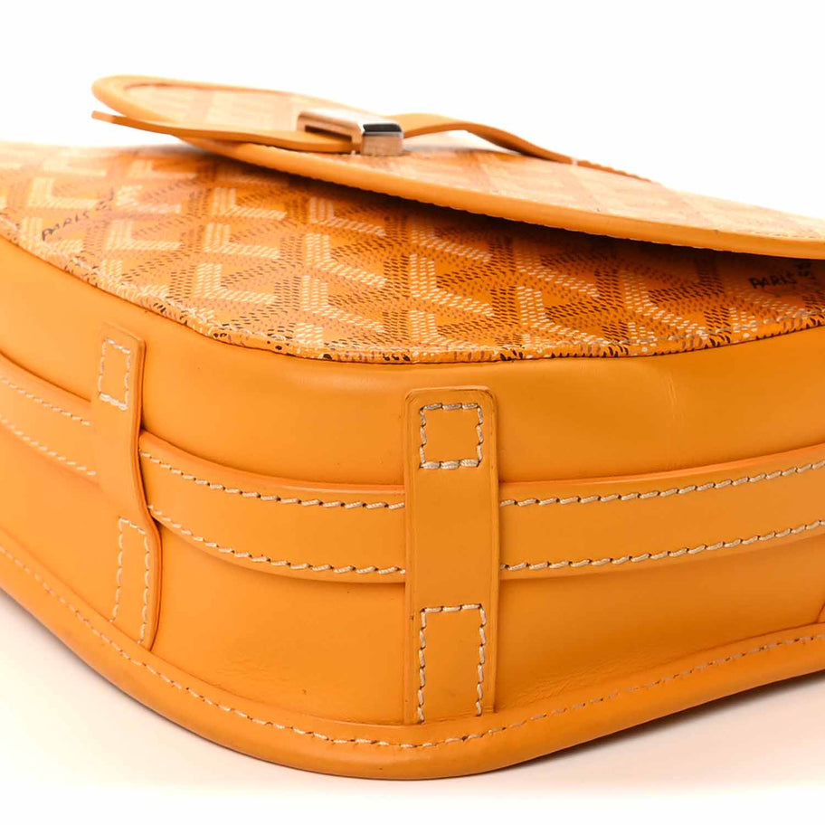 Goyard Goyardine Belvedere II PM Messenger Bag  Yellow Image 7