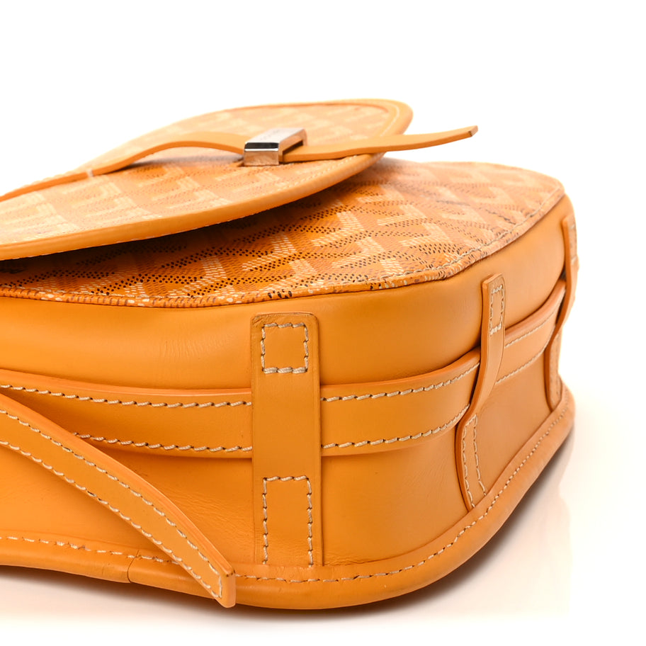 Goyard Goyardine Belvedere II PM Messenger Bag  Yellow Image 8