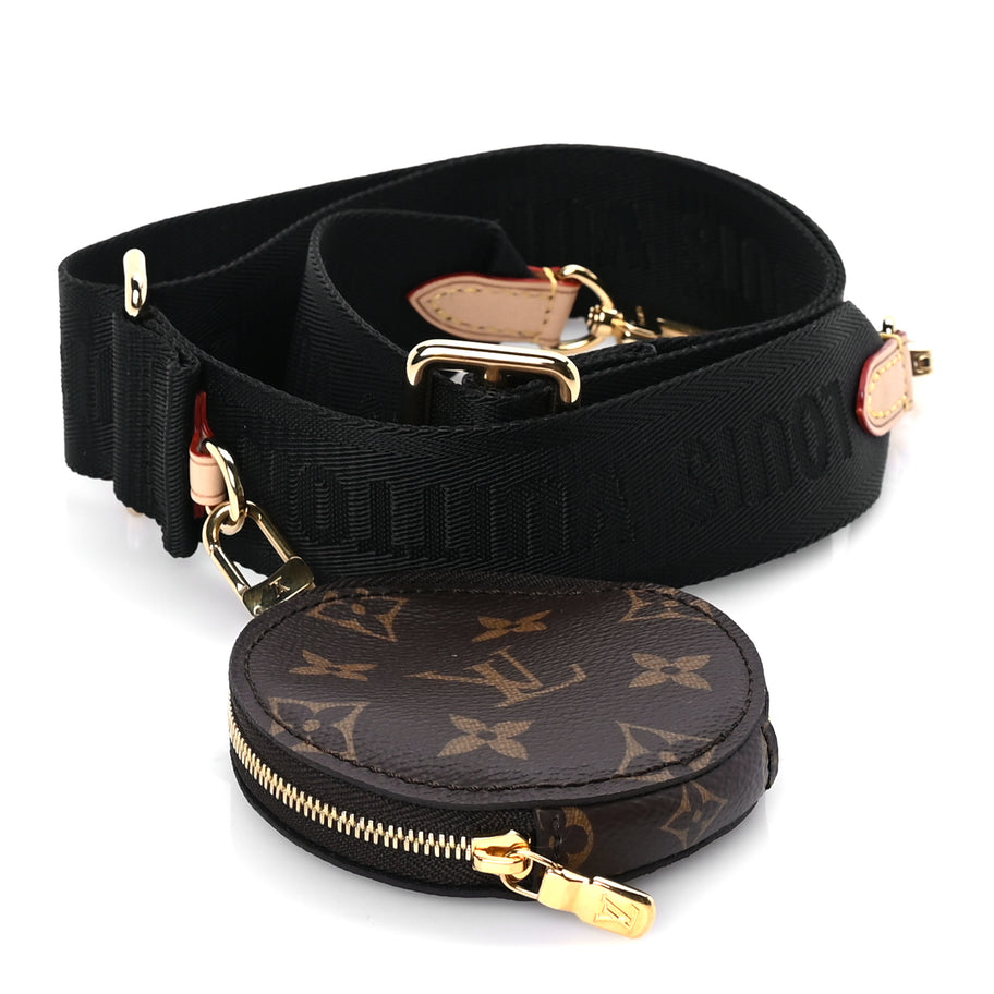 Louis Vuitton Monogram Multi Pochette Accessories Bandouliere Shoulder Strap Black Image 2