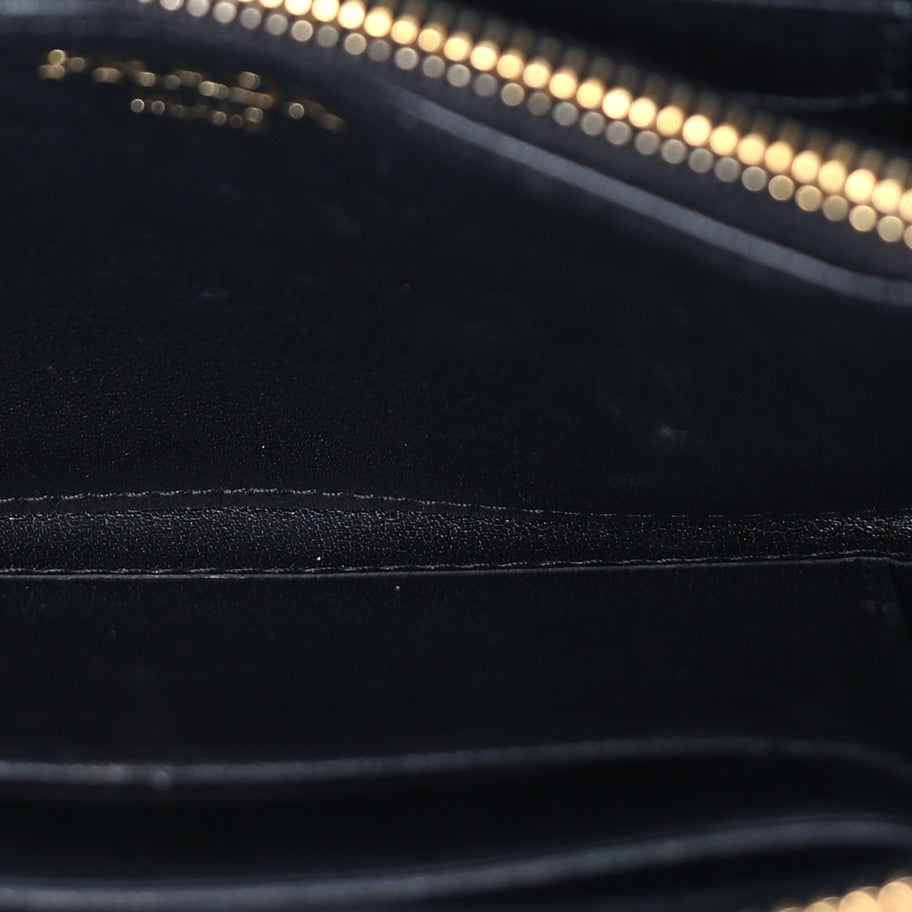 Prada Move Triangle Compact Zip Wallet Black Image 6
