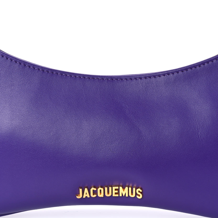 Jacquemus Smooth Calfskin Le Bisou Mousqueton  Purple Image 6