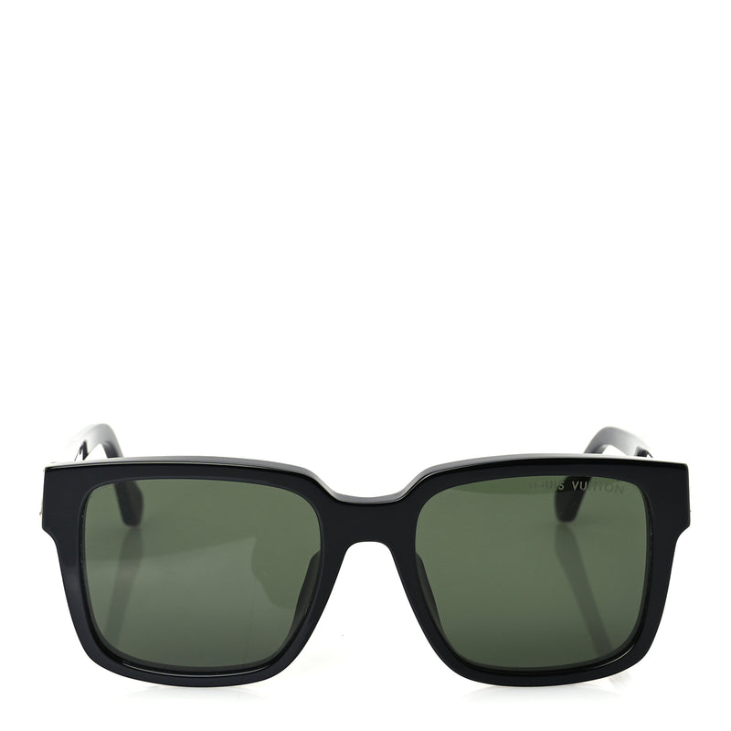  Louis Vuitton Acetate LV Square Sunglasses Z1692W  Black