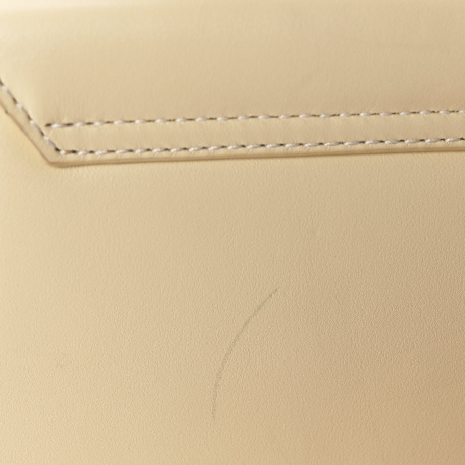 Jacquemus Smooth Calfskin Le Chiquito Noeud Beige Image 9