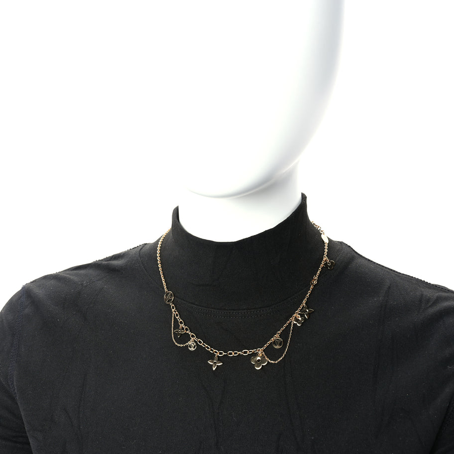 Louis Vuitton Blooming supple necklace Gold Image 6