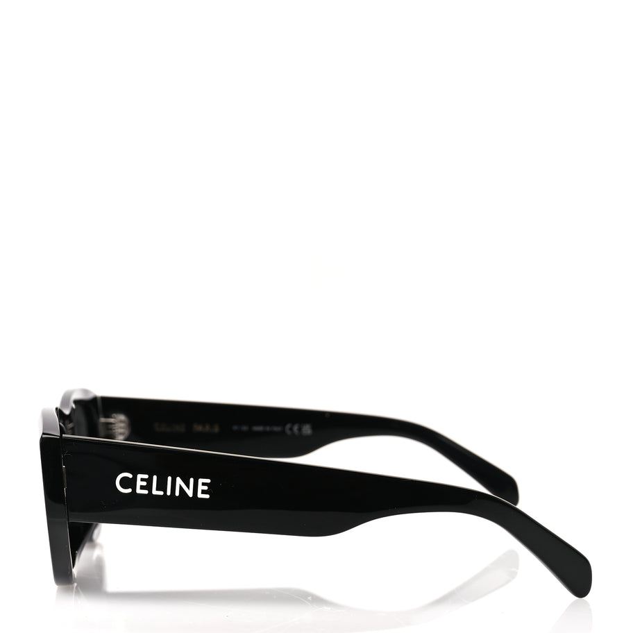 Celine Acetate Sunglasses CL40278U Black Image 3