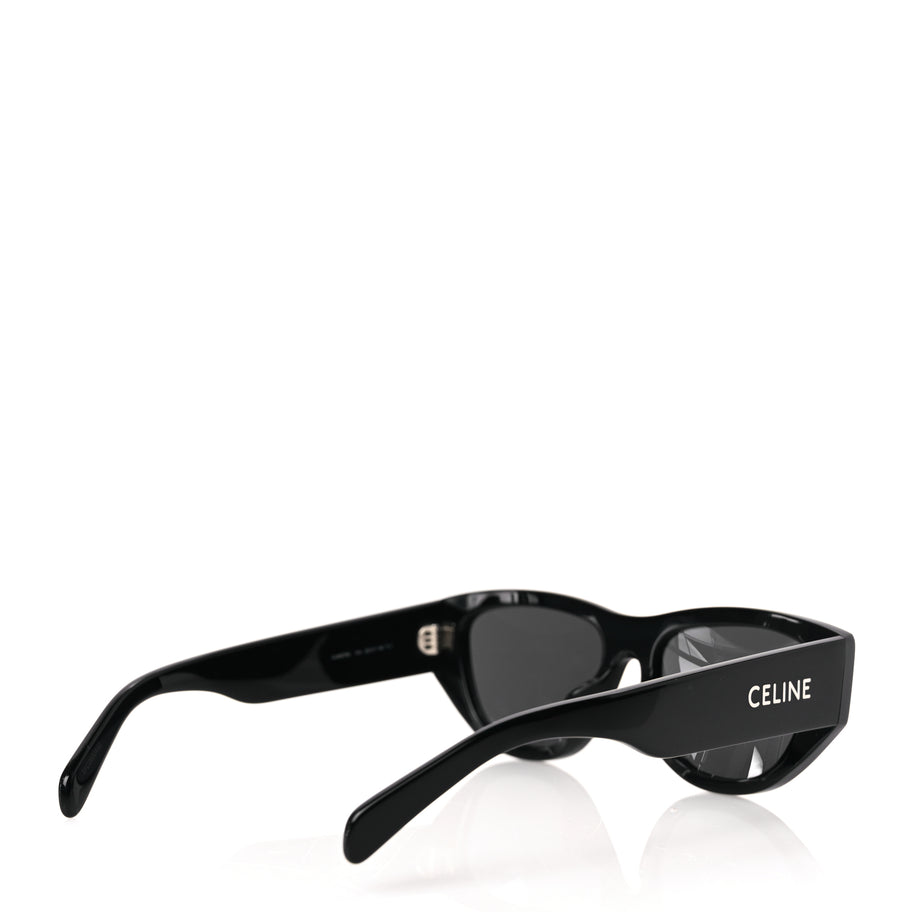 Celine Acetate Sunglasses CL40278U Black Image 4