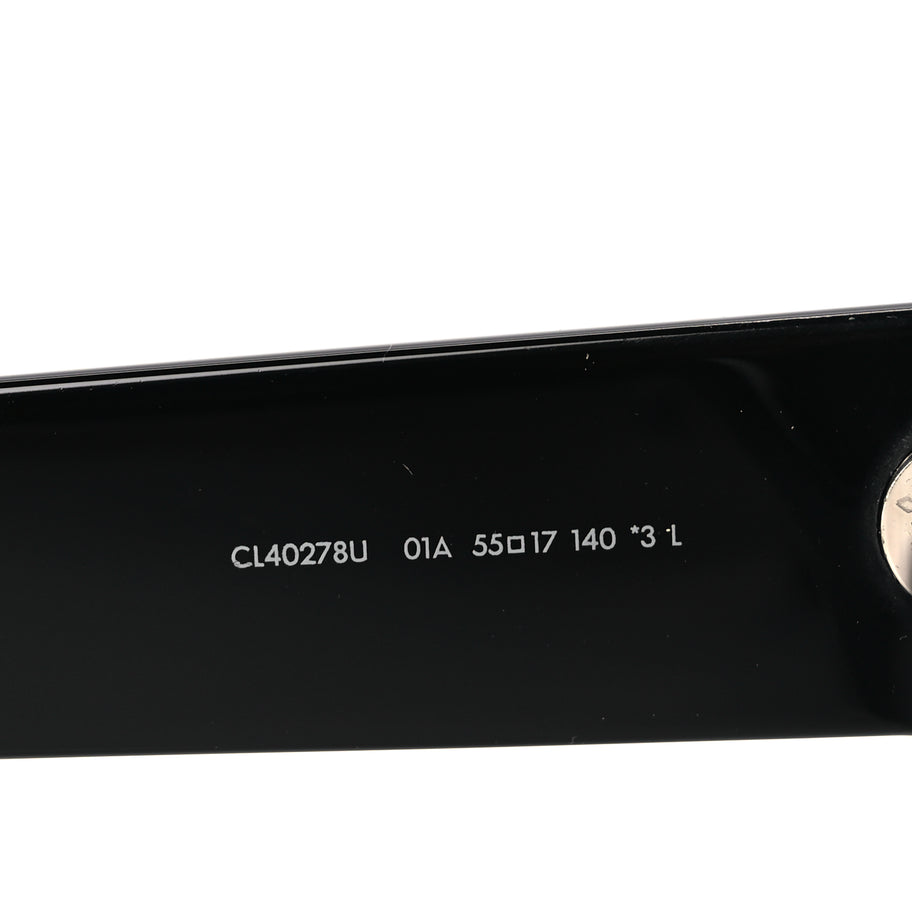 Celine Acetate Sunglasses CL40278U Black Image 6