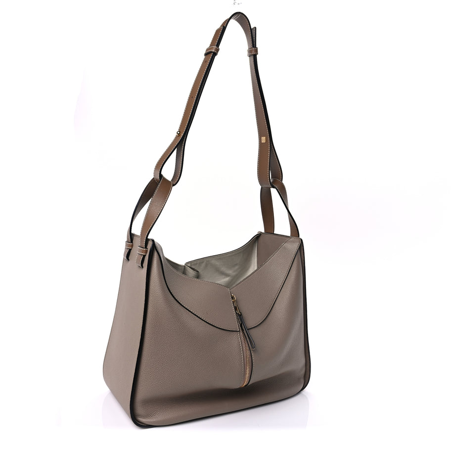 Loewe Calfskin Small Hammock Shoulder Bag Sand Mink Image 3