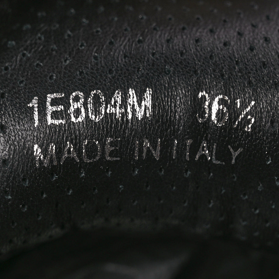 Prada Re-Nylon Spazzolato Triangle Logo Womens Prax 01 45mm Sneakers 36.5  Black Image 7